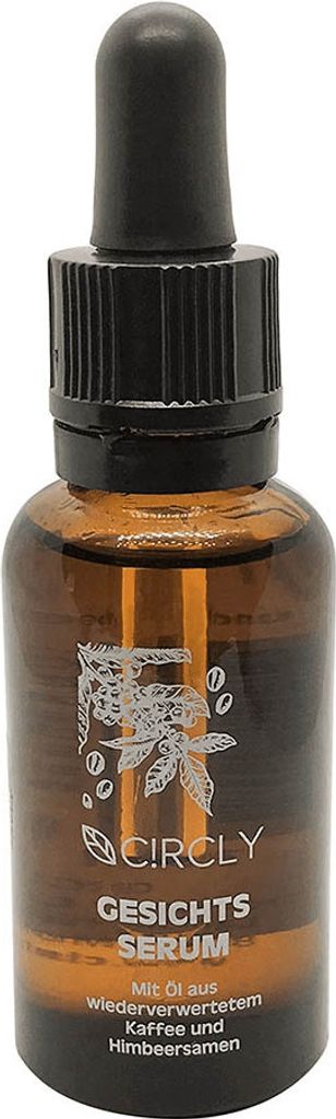 C!RCLY Gesichtsserum Kaffeeöl, Himbeeröl & Hagebuttenöl Produktbild 