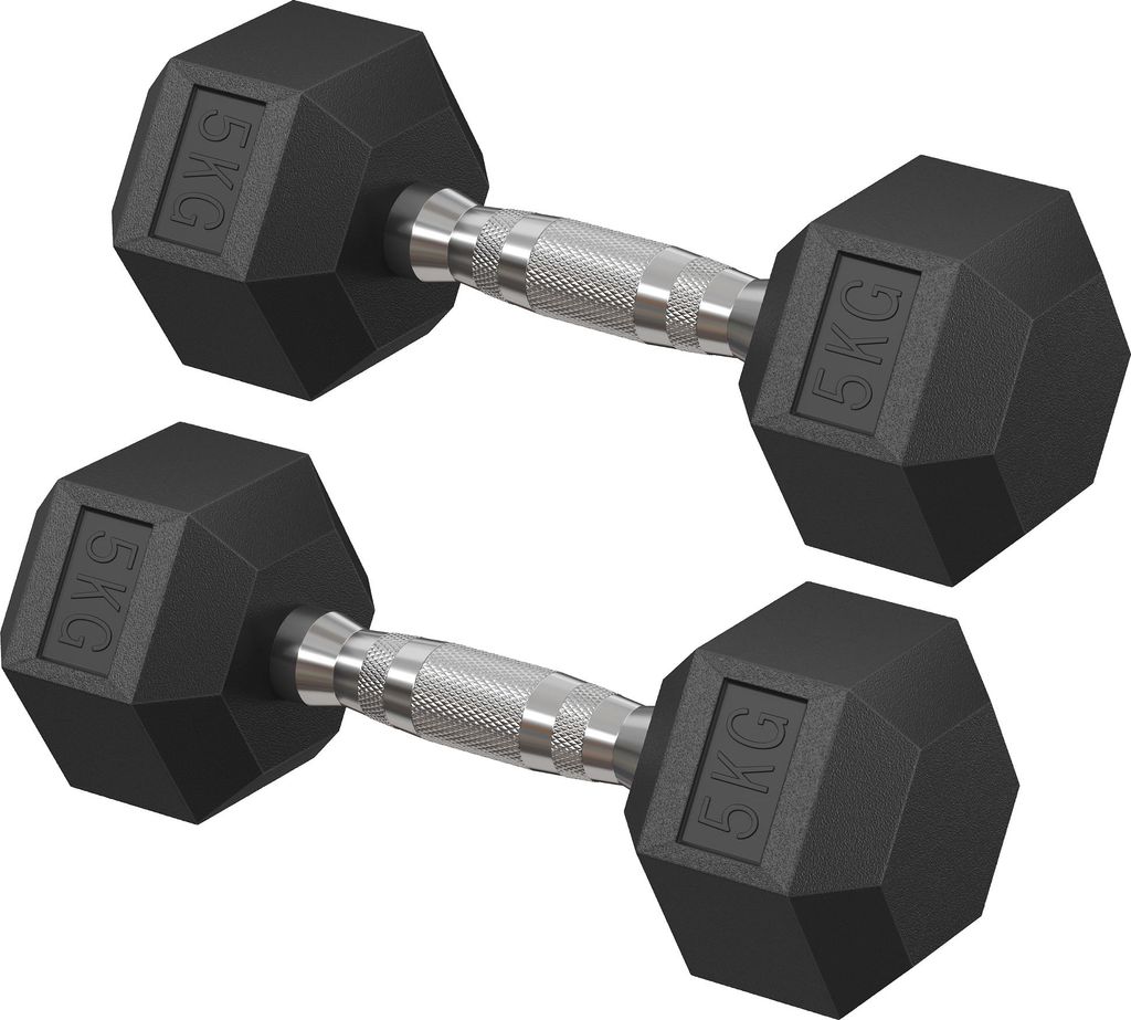 SONGMICS Hantelset, Hanteln 2er Set, Hexagon, Produktbild 