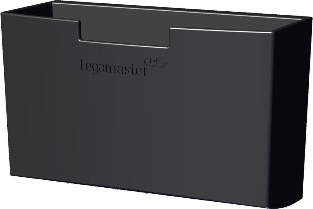 Zubehörhalter für Glasboards magnetisch schwarz leer Packung mit 14 Stück