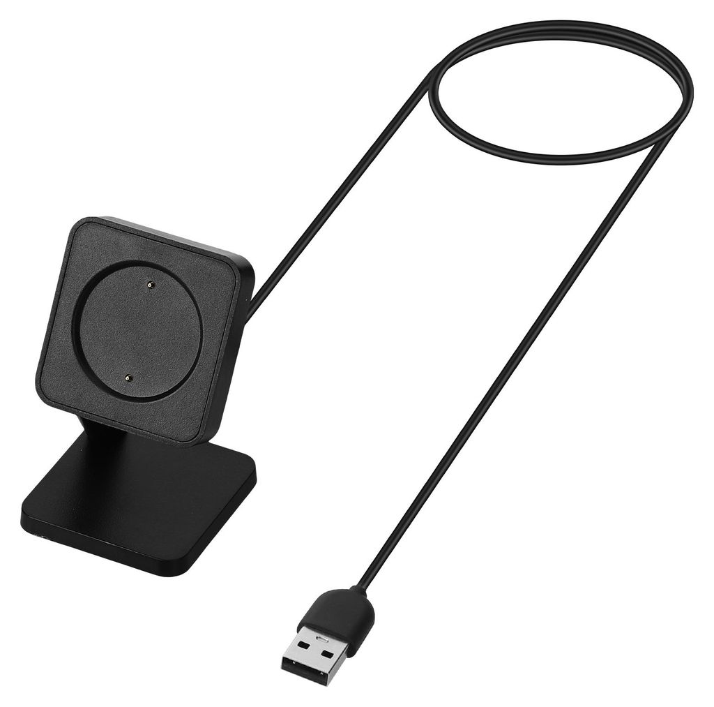 kwmobile USB Ladegerät für Huami Amazfit GTS 4 / GTR 4 / GTR 4 Pro Ladekabel - Ersatz Ladegerät für Smartwatch Fitness Tracker mit Standfunktion -