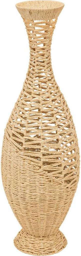 Vase "clay" pflanzenfaser beige h90cm - Atmosphera créateur d'intérieur