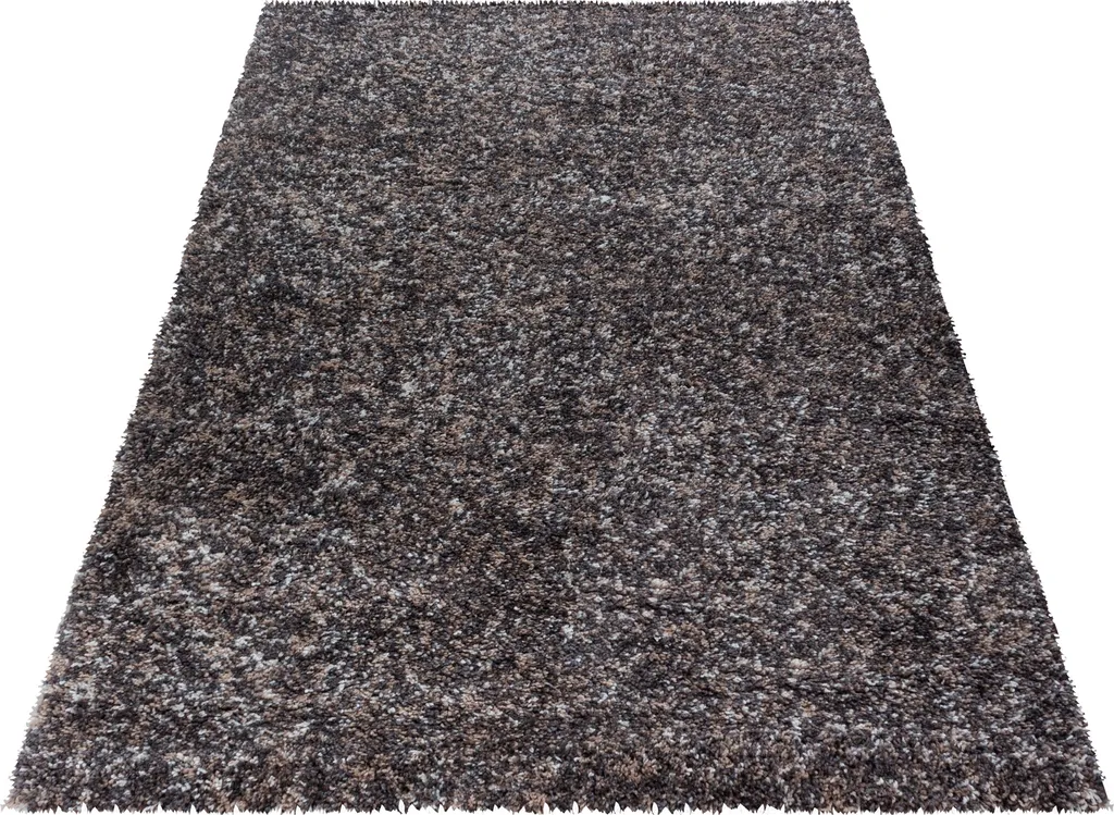 Tapis de Passage Shaggy Taupe 80x250 cm - Moquette Douce de Couloir