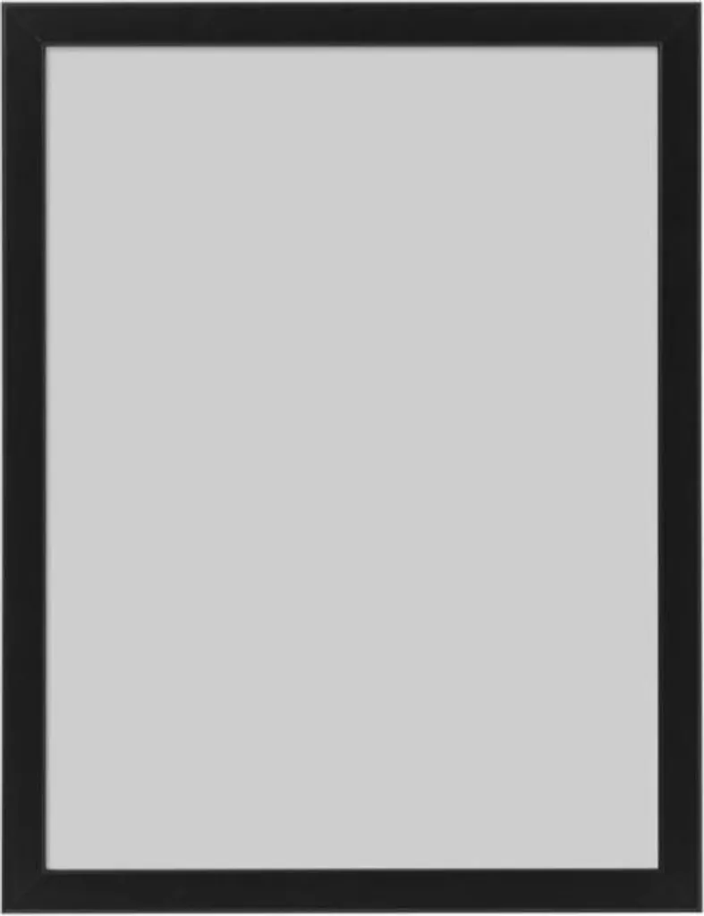 Cornice 40x50 Nera da Parete Minimal - Cornice Poster Moderna 40x50