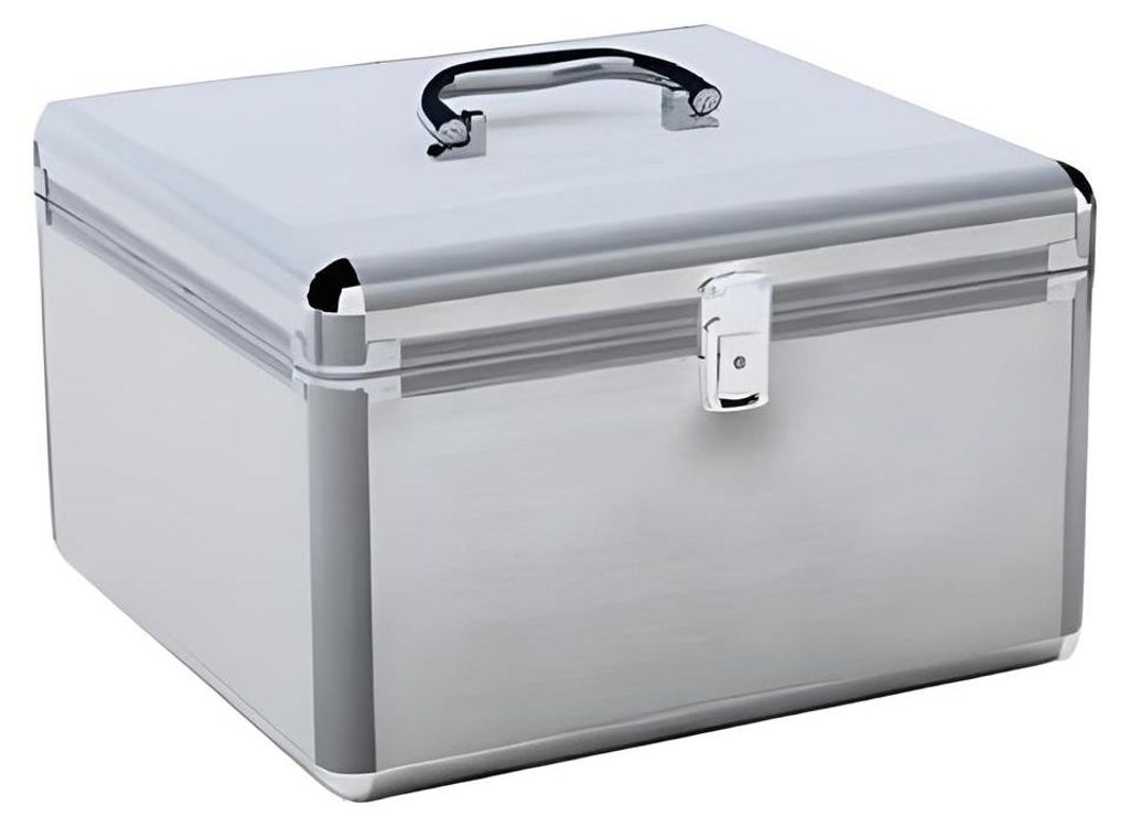 MediaRange CD DJ-Case für 300 CD/DVDs silver Produktbild 