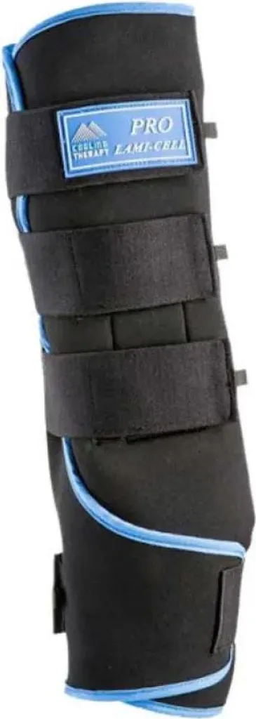Bottes de tendons Ice Cool Lami-cell Noir Extra Full avec Gel Rafraîchissant