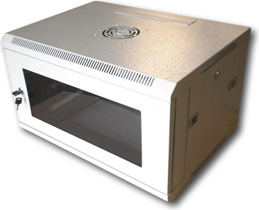 Baie Réseau 6U Monobloc 19p Datacom : Profondeur 450mm Haute Densité