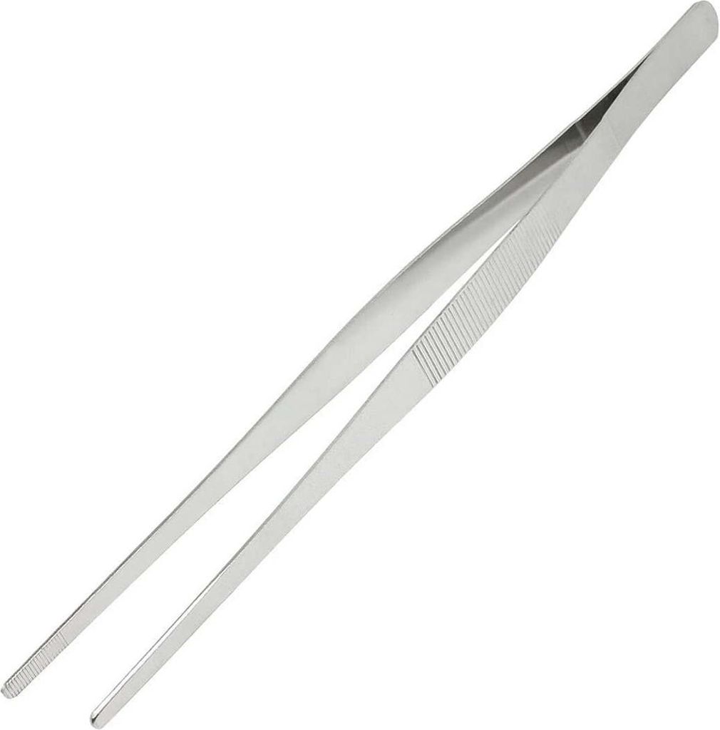 Küchenpinzette - Küchenpinzette - Edelstahl - Silber - 30 Produktbild 