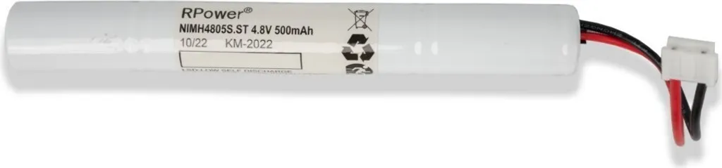 Batterie de remplacement 4,8V 0,5Ah NiMH pour outillage portatif sans fil