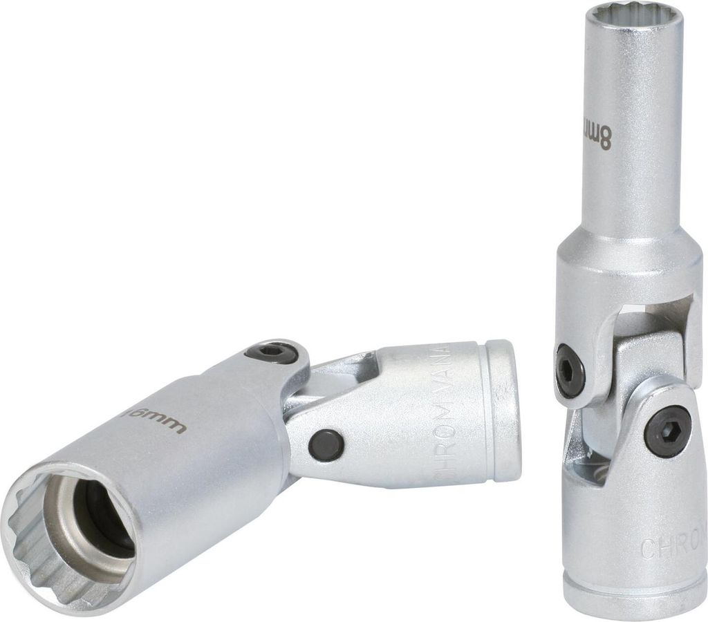 KS Tools 3/8" 12-kant-Stecknuss mit Gelenk, 11/16", 917.4867