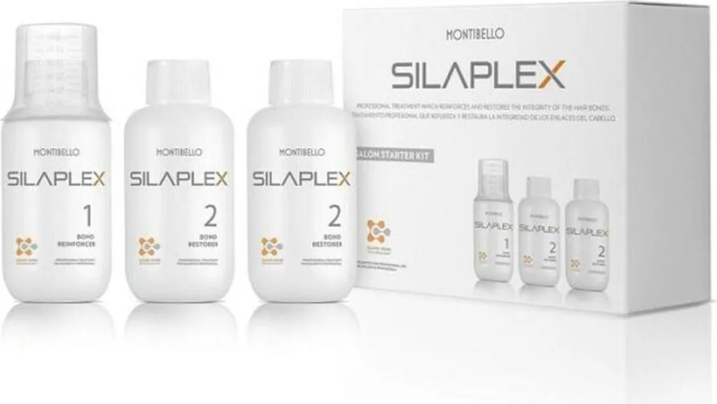 Kit Montibello Silaplex 1 Bond Reinforcer 500ml et 2 Bond Restorer 1L
