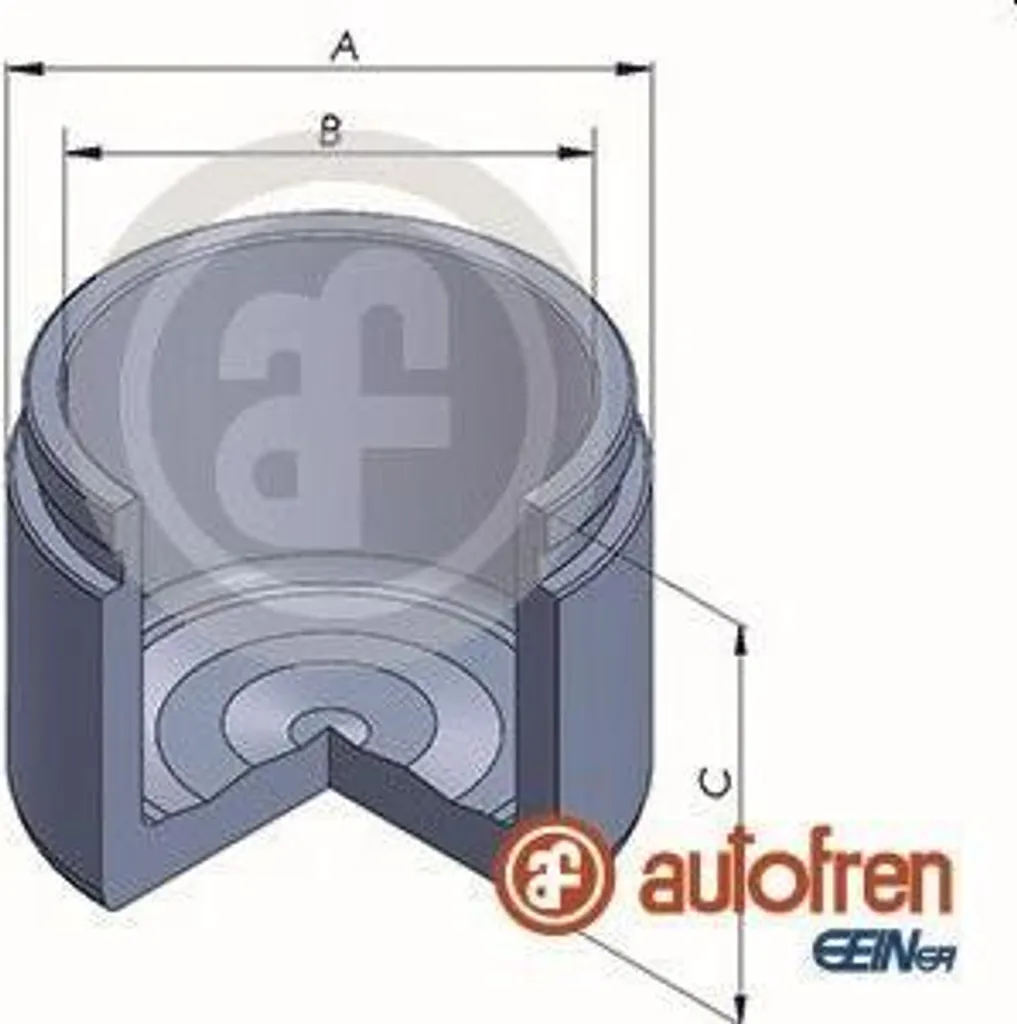 Pistone Freno 60mm AUTOFREN SEINSA D025325 per Kia K2500 K2700 K2900