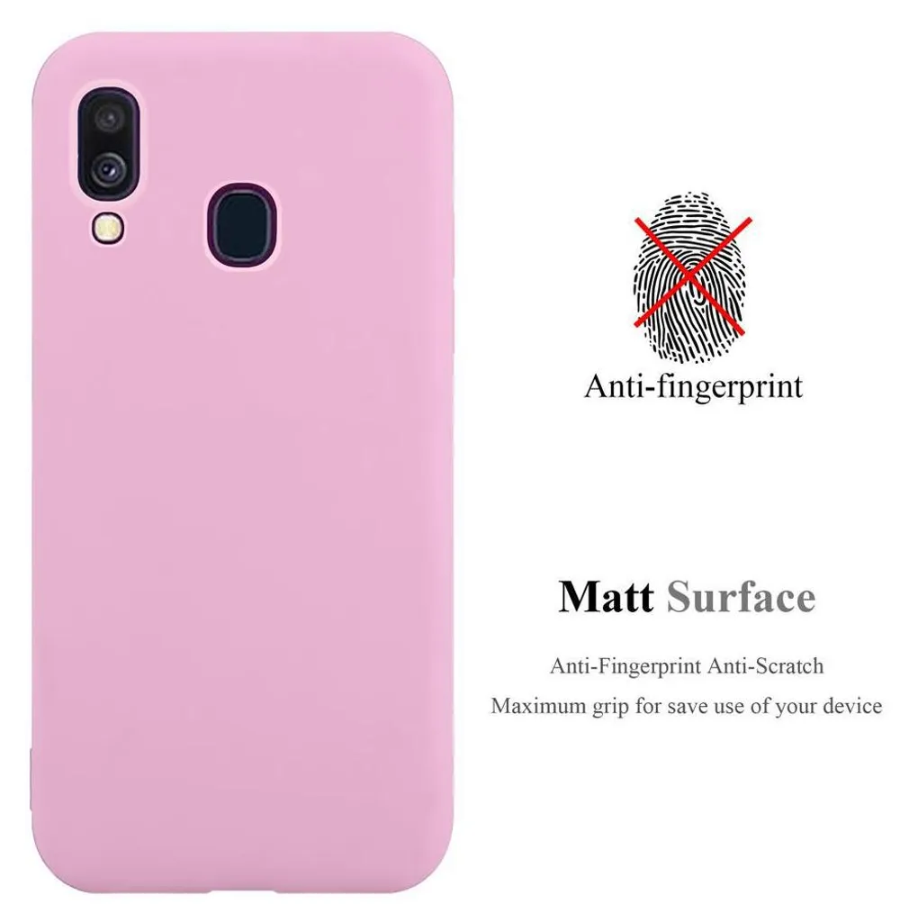 Cadorabo Cover Trasparente Rosa Per Sony Xperia M4 Aqua - Custodia Morbida In Silicone TPU - 4