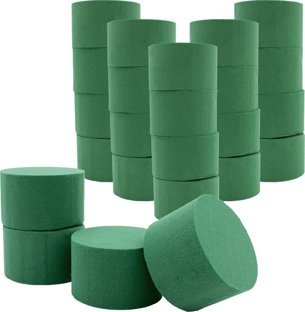 Květinová pěna zelená - cca 4x8x5 cm / 24 kusů - pro Obrázek produktu 1