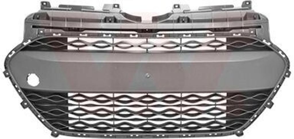 VAN WEZEL Lüftungsgitter Grill Stoßfänger für HYUNDAI i10 (IA)