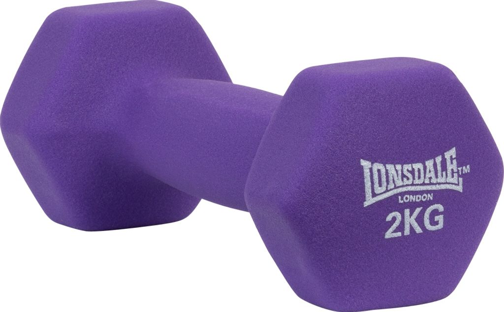 Manubrio fitness PESO FITNESS viola 2 kg Lonsdale Immagine del prodotto 
