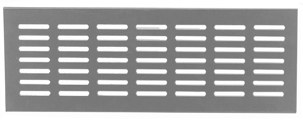 UPMANN Lüftungsblech Alu 400x80 mm Alu-eloxiert EV1 - 50520