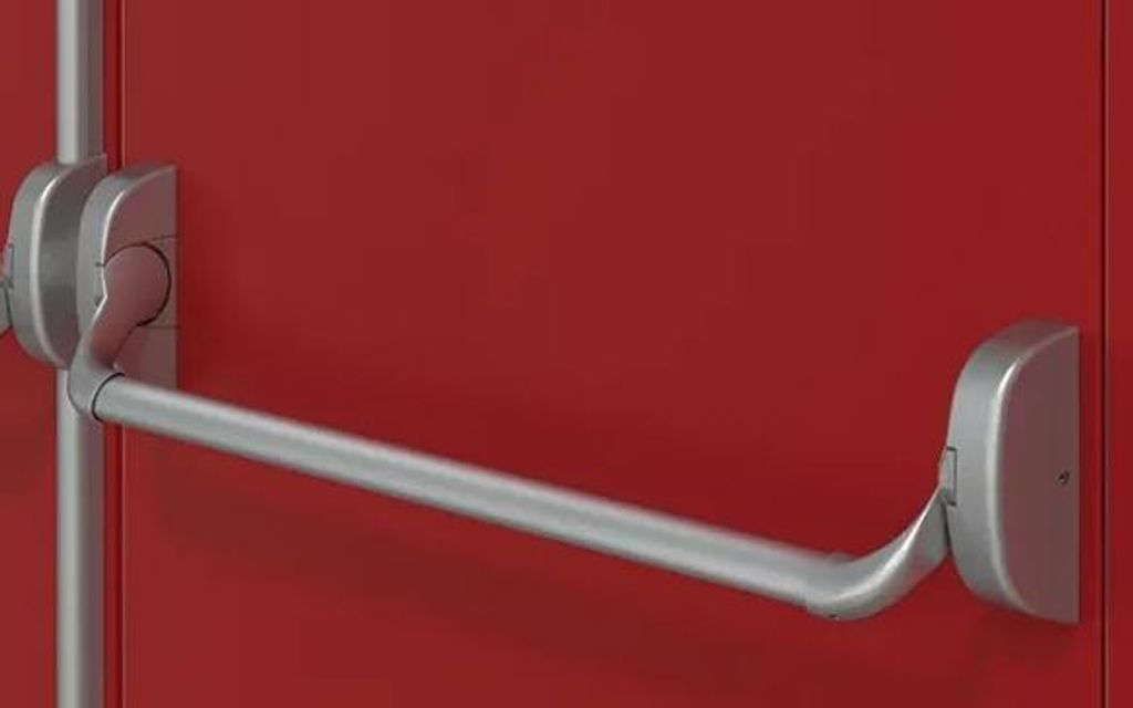 Panikkit FAPIM OLTRE - Stange mit 3 seitlichen Punkten - Weiß 9010 - 8806L/32