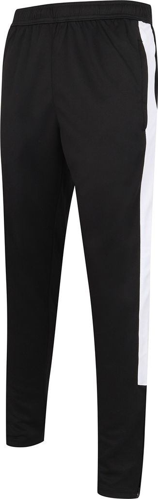 Finden & Hales - Trainingshose für Herren/Damen Unisex RW7823 (4XL) (Schwarz/Weiß)