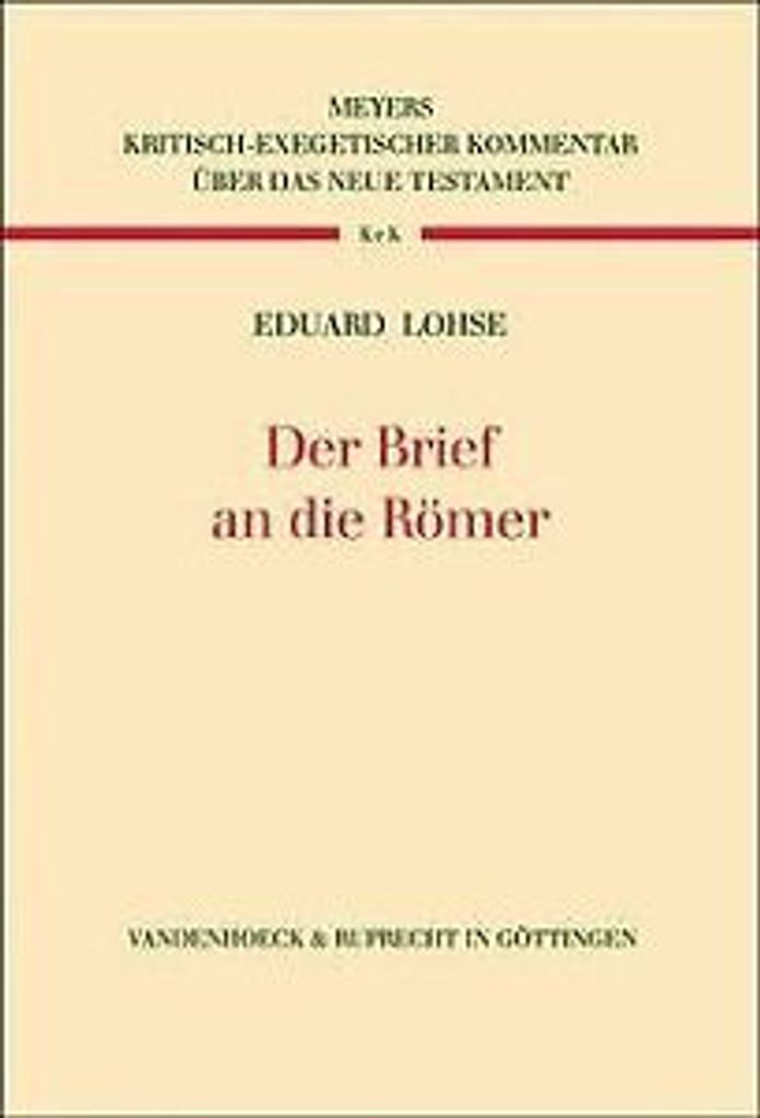 Der Brief an die Römer