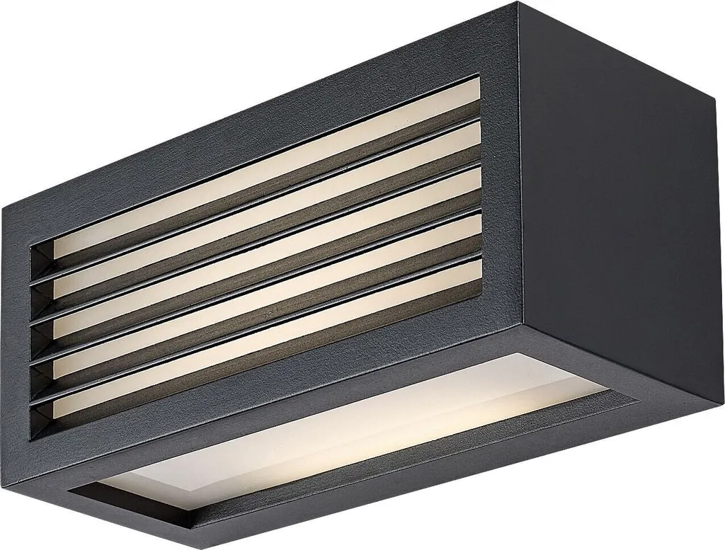 Luminaire Extérieur Mural LED Noir Lublin II Rabalux 10W IP54 77100