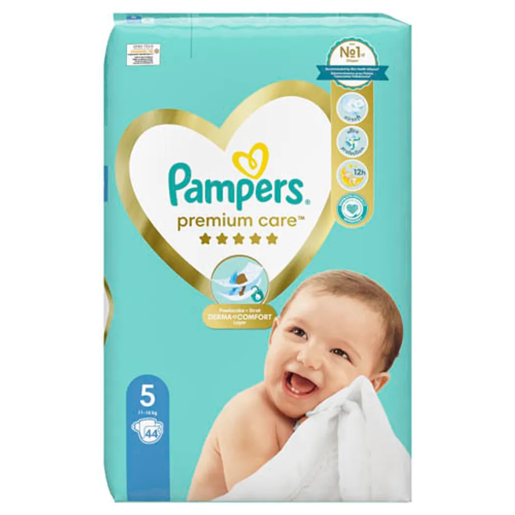 Pampers Premium Care Taille 5 Couches 11-25 kg - Pack de 44 Unités - 6
