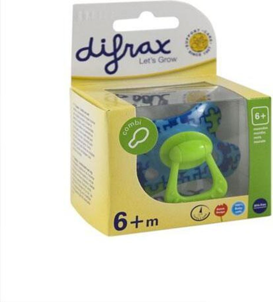 Difrax Schnuller combi 6+ Monate 1 St