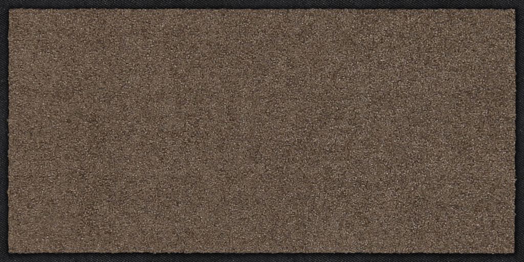Salonloewe Monochrome UNI TAUPE Fußmatte Wohnmatte in vielen Größen