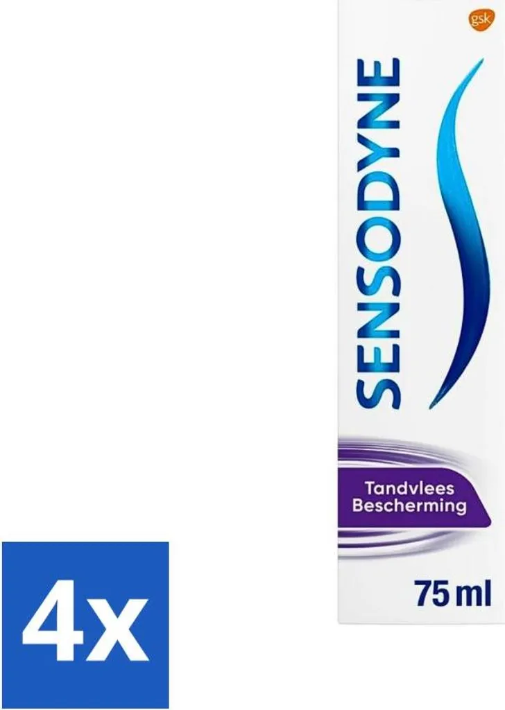 Scorta Famiglia Sensodyne Protezione Gengive 4 Pezzi - 75 ml