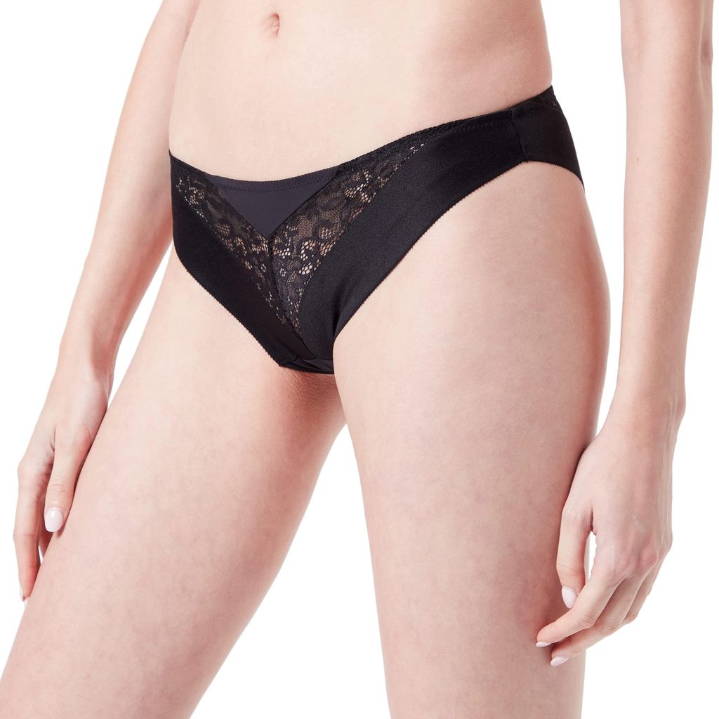 Triumph Vivid Spotlight Brazilian, Farbe: Black 04/0004, Größe: 40 Mini Slip