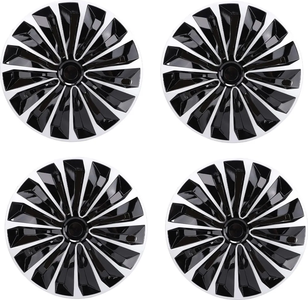 Enjoliveurs R15 Universels 15 Pouces - Lot de 4 Couvercles de Roue Robustes