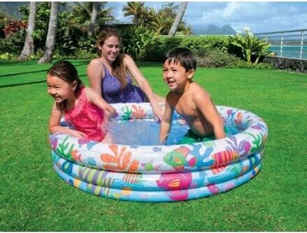 Intex Kinder Planschbecken 3-Ring-Pool Fishbowl Produktbild 12