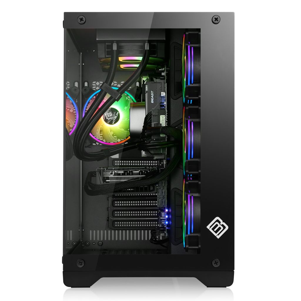 Gaming PC, AMD Ryzen 9 7900X, 4700 MHz, GeForce RTX 4070 Produktbild 6