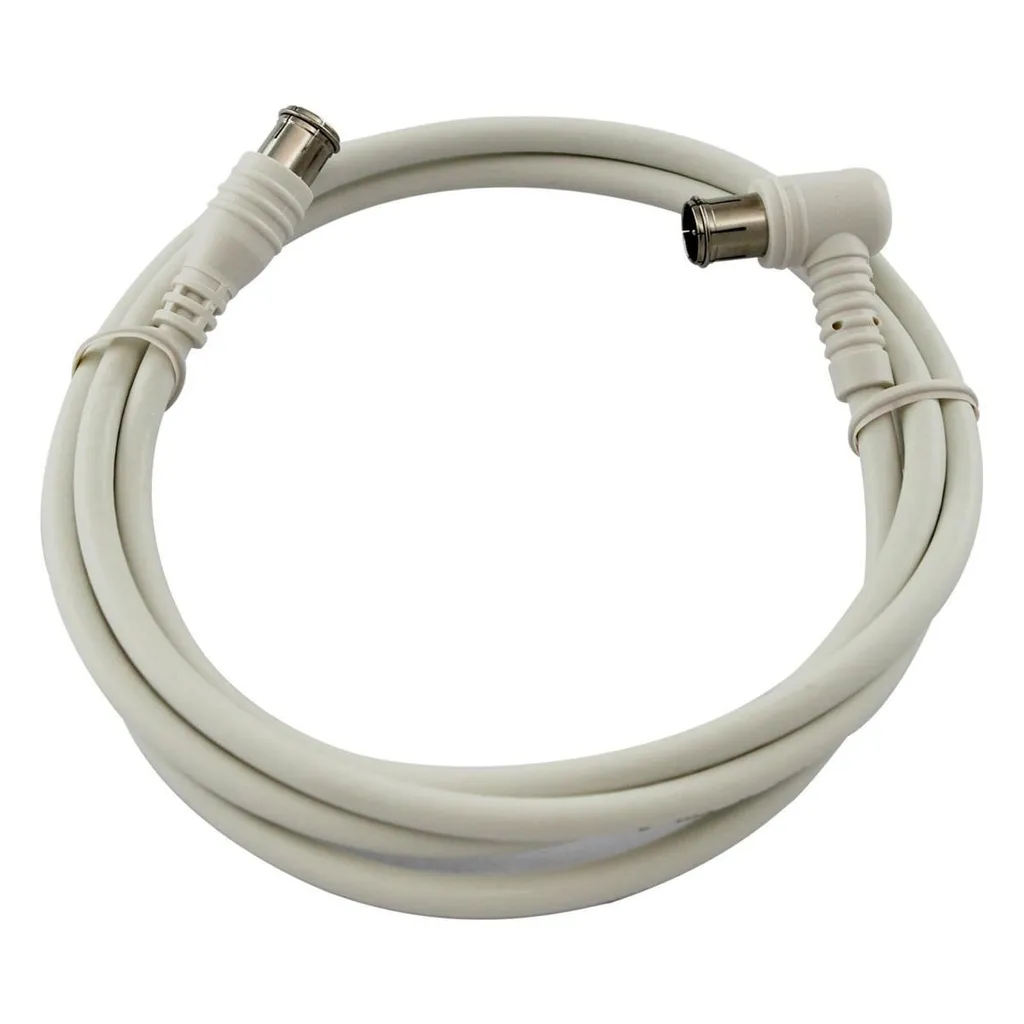 Câble F Televes 3,0 m blindé 90 dB avec connecteurs rapides Quick-W