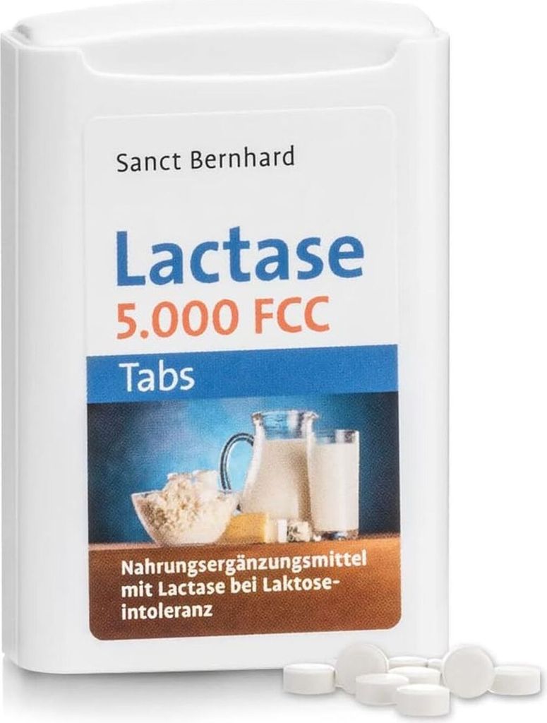 Sanct Bernhard Lactase-Tabs 5000 FCC-Einheiten- 150