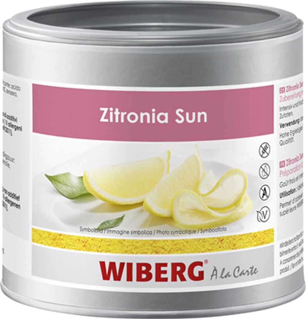 Wiberg Zitronia Sun - 3 x 300 g Dosen