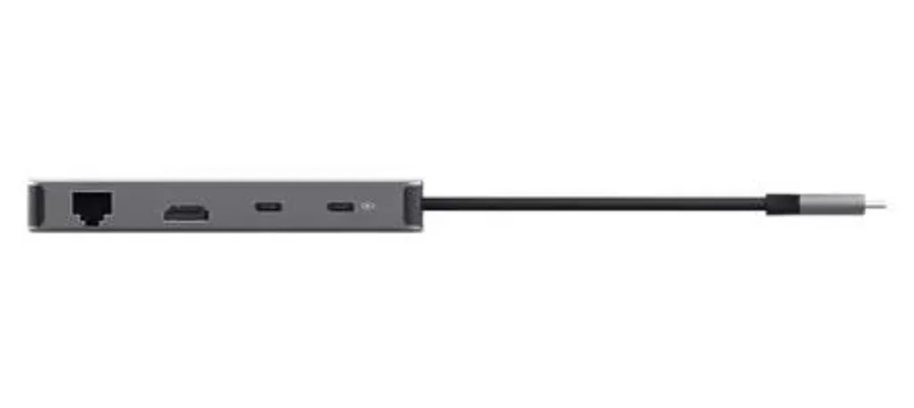 Adaptateur USB-C multiport Trust avec double USB HDMI et Ethernet - 8
