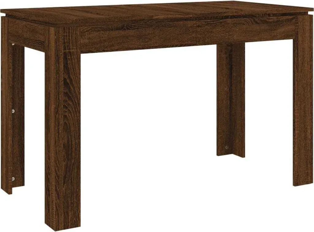 Tavolo Moderno 120x60x76 cm Rovere Marrone | Salvaspazio e Stile Urban