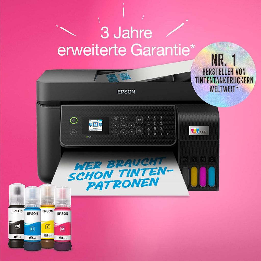 Epson EcoTank ET-4800, Tintenstrahl, Farbdruck, 5760 x 1440 Produktbild 30