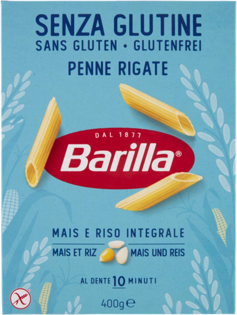 Barilla Penne Rigate sans gluten, 400 g Image du produit 