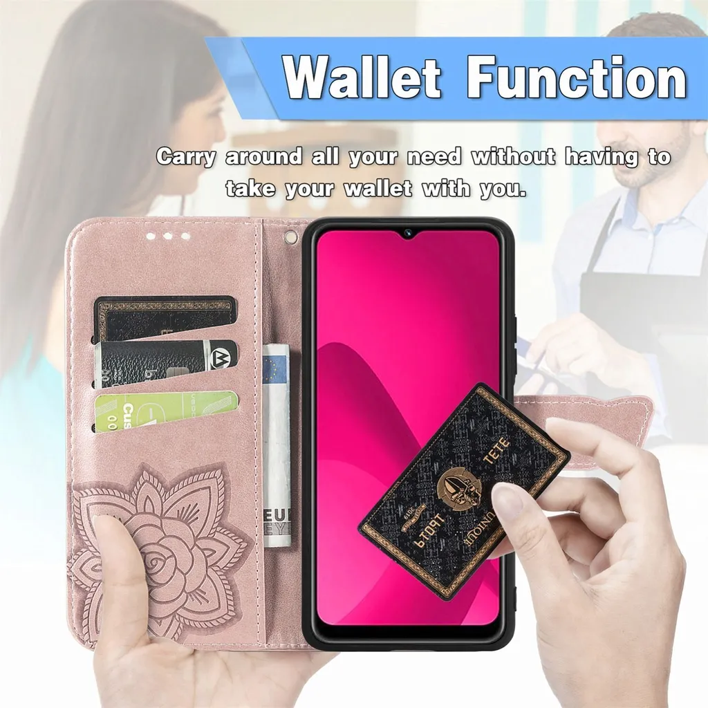 SHIELDON Cover in Pelle per iPhone 16 Plus + Porta Carte Rimovibile con Blocco RFID, Custodia