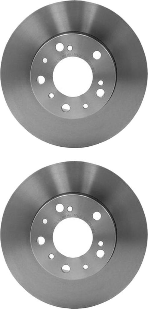 2 Bremsscheiben voll Ø 73 mm 16 mm HELLA passend für u.a. FIAT DUCATO