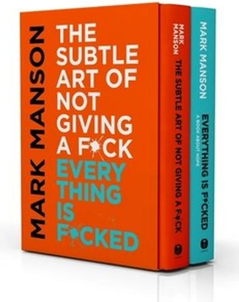 Coffret de Livres Développement Personnel Mark Manson 2 Tomes en Anglais