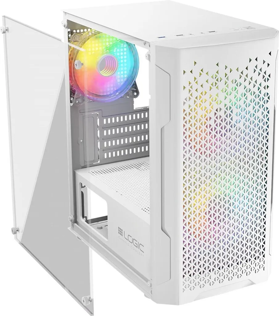 Optimisez votre espace avec le Boîtier Logic Aramis ARVB Mini Blanc USB 3.0
