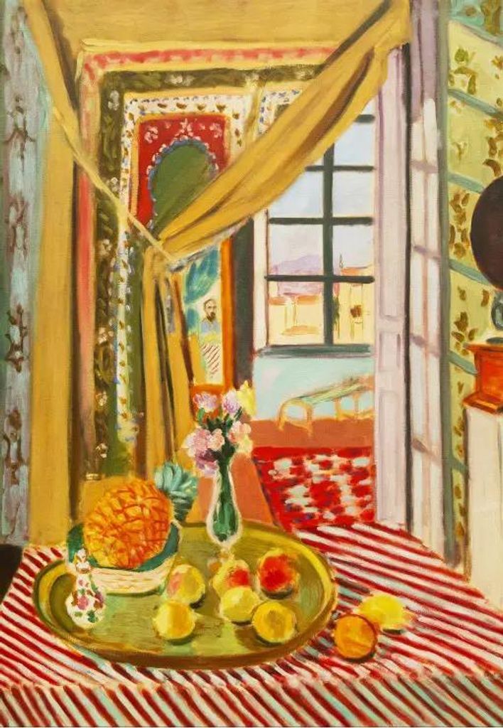 Grafika Puzzle Henri Matisse Interiér na fonotéke 1000 Obrázok produktu 
