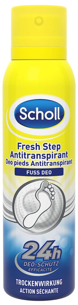 Scholl Fresh Step Antitranspirant, 150 ml Productafbeelding 