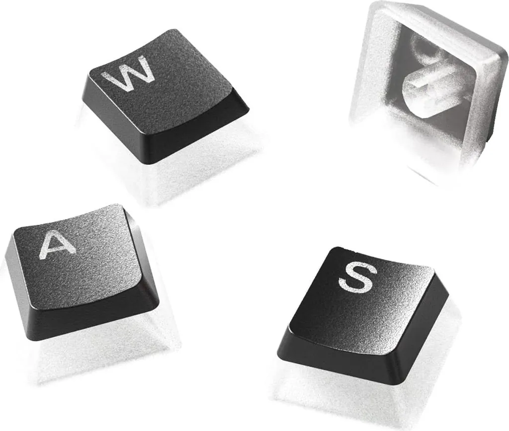 SteelSeries PrismCaps Pudding Keycaps PBT Nero Layout ISO DE - 3