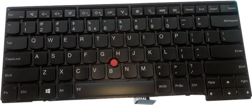 Clavier Lenovo Italien Rétroéclairé 01AX327 Original pour Ordinateur
