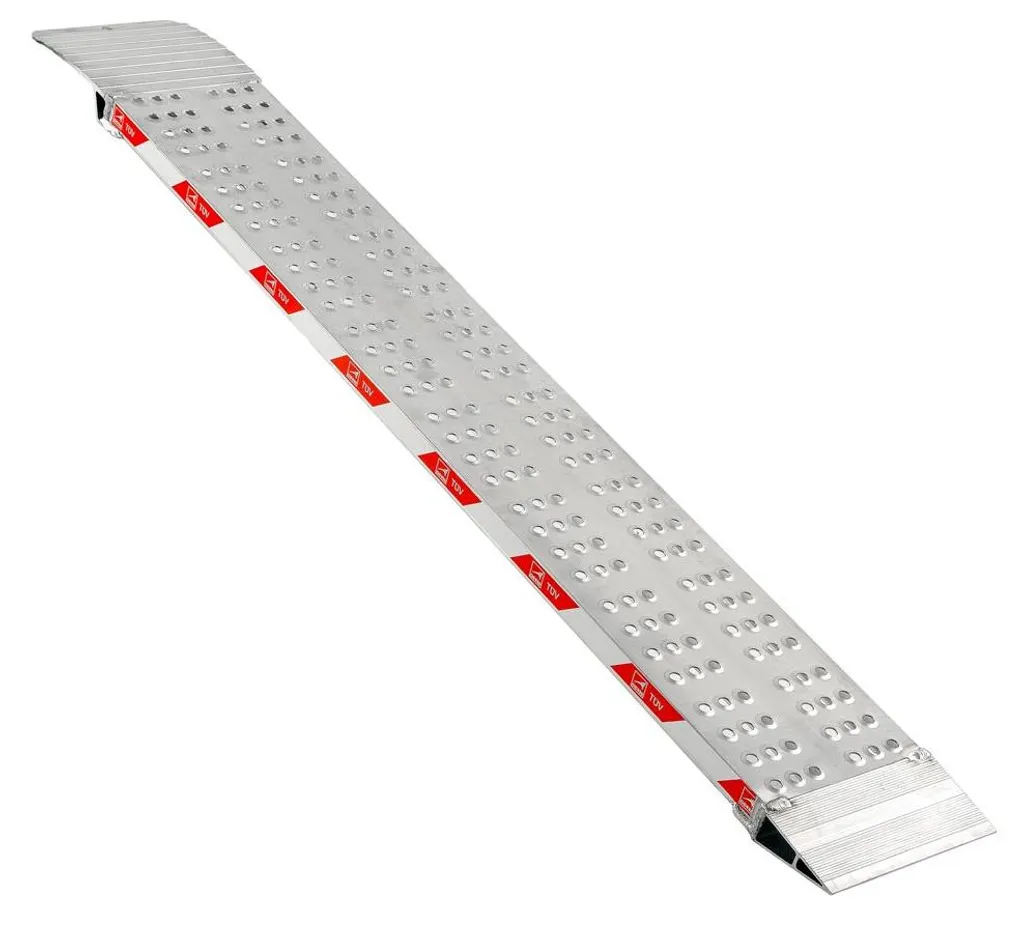 Rampe de chargement moto et quad en aluminium 150 cm antidérapante