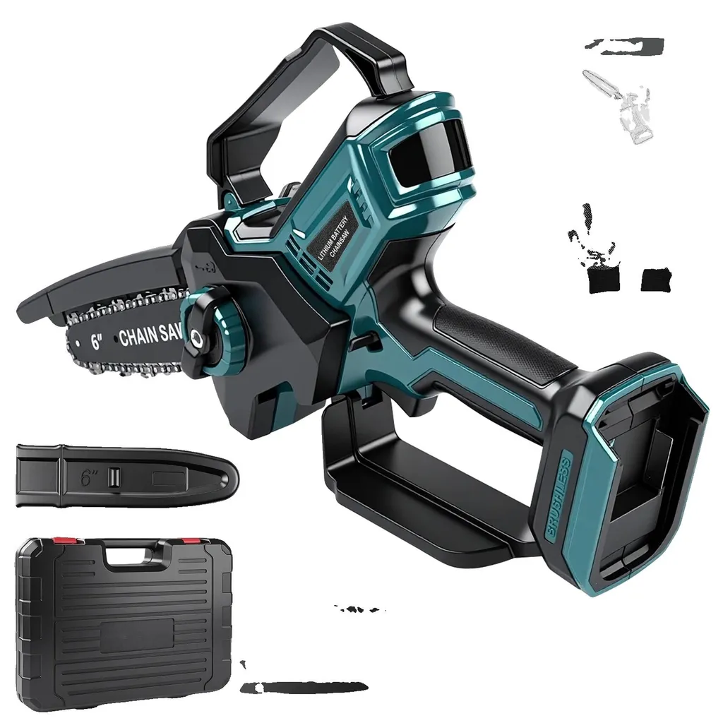 Tronçonneuse électrique pour taille de bois et élagage moteur 600W