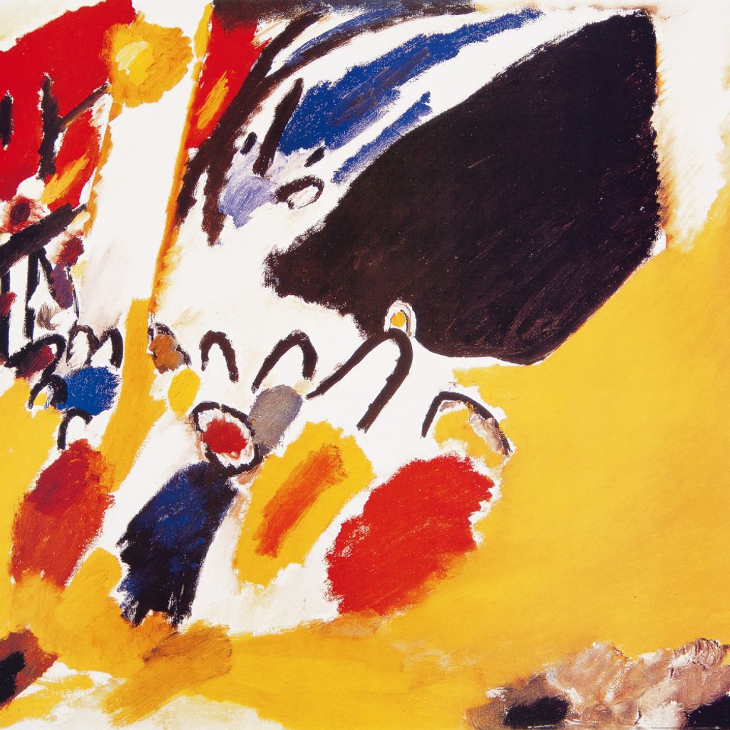 Wassily Kandinsky Kunstdruck Bild - Impression III, Konzert, 1911 (100 x 100 cm)